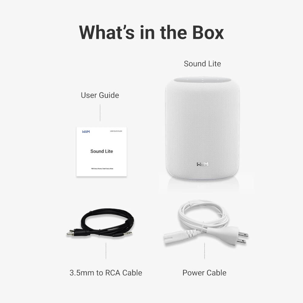 ลำโพงบลูทูธไร้สาย WIIM : SOUND LITE (WHITE)